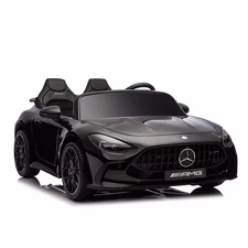 Детский электромобиль M 6313EBLRS-2(24V) черный двухместный Mercedes с автопокраской фото 14