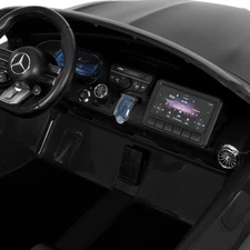 Детский электромобиль M 6313EBLRS-2(24V) черный двухместный Mercedes с автопокраской фото 31
