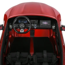 Детский электромобиль M 6313EBLRS-3(24V) красный двухместный Mercedes с автопокраской фото 16