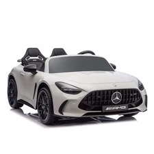 Детский электромобиль M 6313(MP4)EBLR-1(24V) белый двухместный Mercedes с MP4 планшетом фото 14