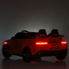 Детский электромобиль M 6313(MP4)EBLR-1(24V) белый двухместный Mercedes с MP4 планшетом фото 31