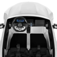 Детский электромобиль M 6313(MP4)EBLR-1(24V) белый двухместный Mercedes с MP4 планшетом фото 53