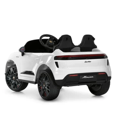 Детский электромобиль M 6314EBLR-1 Porsche белый с кожаным сиденьем фото 37