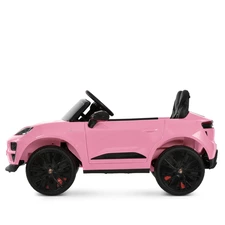 Детский электромобиль M 6314EBLR-3 Porsche красный с кожаным сиденьем фото 63