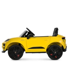 Детский электромобиль M 6314EBLR-6 Porsche желтый с кожаным сиденьем фото 41