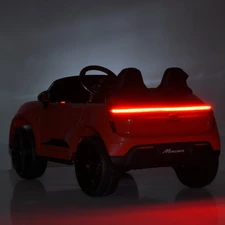 Детский электромобиль M 6314EBLR-6 Porsche желтый с кожаным сиденьем фото 71