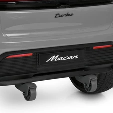 Детский электромобиль M 6314EBLR-11 Porsche серый с кожаным сиденьем фото 31