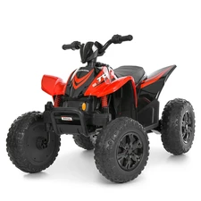 Детский квадроцикл M 6309EL-3 Honda красный мягкое сиденье купить