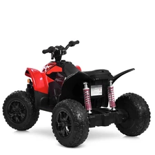 Детский квадроцикл M 6309EL-3 Honda красный мягкое сиденье фото 37