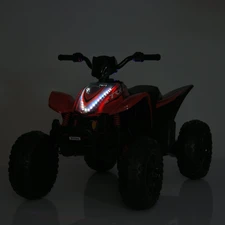 Детский квадроцикл M 6309EL-3 Honda красный мягкое сиденье фото 54