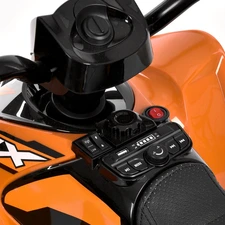 Детский квадроцикл M 6309EL-5 Honda зеленый мягкое сиденье фото 71