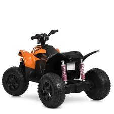 Детский квадроцикл M 6309EL-7 Honda оранжевый мягкое сиденье фото 37