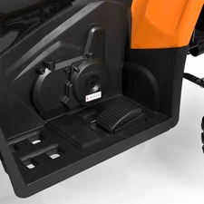 Детский квадроцикл M 6309EL-7 Honda оранжевый мягкое сиденье фото 86