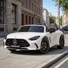 Двухместный детский электромобиль M 6315EBLR-1(24V) белый Mercedes с аккумулятором 24V10AH