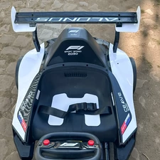 Детский электрокарт M 6322EBLR-1 белый с пультом управления фото 18