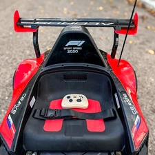 Детский электрокарт M 6322EBLR-3 красный с пультом управления фото 16