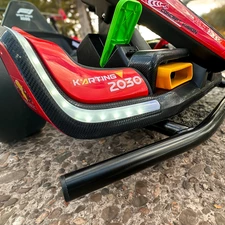 Детский электрокарт M 6322EBLR-3 красный с пультом управления фото 11