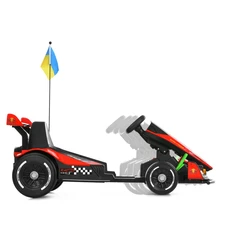 Детский электрокарт M 6322EBLR-3 красный с пультом управления фото 32