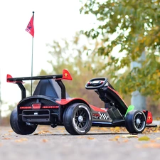 Детский электрокарт M 6322EBLR-3 красный с пультом управления фото 71