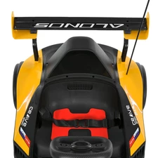 Детский электрокарт M 6322EBLR-6 желтый с пультом управления фото 31