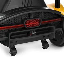 Детский электрокарт M 6322EBLR-6 желтый с пультом управления фото 15