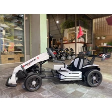 Детский электрокарт M 6148EL-1(24V) белый с двумя моторами по 150 Вт фото 14