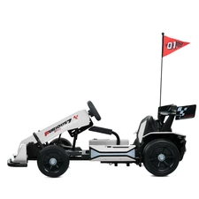 Детский электрокарт M 6148EL-1(24V) белый с двумя моторами по 150 Вт фото 16