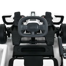 Детский электрокарт M 6148EL-1(24V) белый с двумя моторами по 150 Вт фото 53