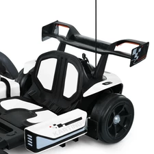 Детский электрокарт M 6148EL-1(24V) белый с двумя моторами по 150 Вт фото 15