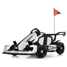 Детский электрокарт M 6148EL-1(24V) белый с двумя моторами по 150 Вт фото 71