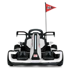 Детский электрокарт M 6148EL-1(24V) белый с двумя моторами по 150 Вт фото 86