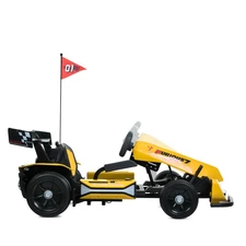 Детский электрокарт M 6148EL-6(24V) желтый с двумя моторами по 150 Вт фото 11