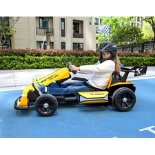 Детский электрокарт M 6148EL-6(24V) желтый с двумя моторами по 150 Вт фото 54