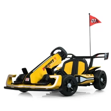 Детский электрокарт M 6148EL-6(24V) желтый с двумя моторами по 150 Вт фото 71