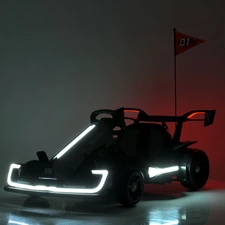 Детский электрокарт M 6148ELS-11(24V) серый с двумя моторами по 150 Вт фото 16