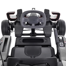 Детский электрокарт M 6148ELS-11(24V) серый с двумя моторами по 150 Вт фото 31