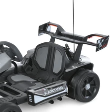 Детский электрокарт M 6148ELS-11(24V) серый с двумя моторами по 150 Вт фото 18
