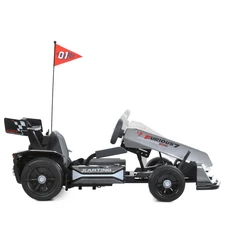 Детский электрокарт M 6148ELS-11(24V) серый с двумя моторами по 150 Вт фото 92