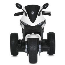 Детский мотоцикл M 4454ELR-1 белый с пультом фото 14