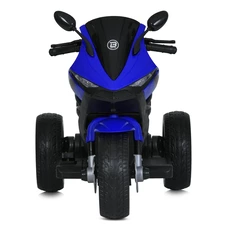 Детский мотоцикл M 4454ELR-4 синий с пультом фото 14