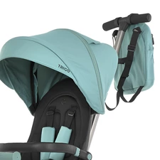 Трехколесный велосипед El Camino Trigo ME 1226 Jade Green зеленый с ручкой фото 41