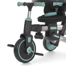 Трехколесный велосипед El Camino Trigo ME 1226 Magnet Gray темно-серый с ручкой фото 14