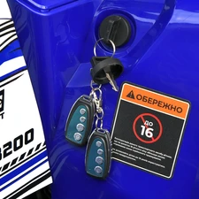 Бензиновый квадроцикл AFB200-4 синий с двигателем 180 куб. фото 86