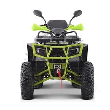 Бензиновый квадроцикл AT200L-2-5 черно-зеленый с фаркопом купить