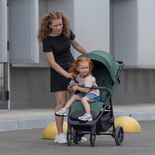 Прогулочная коляска Carrello Bravo CRL-8512PU Metal Grey серая фото 92