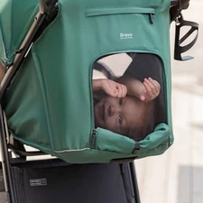 Прогулочная коляска Carrello Bravo CRL-8512PU Coffee Beige кофейно-бежевая фото 11