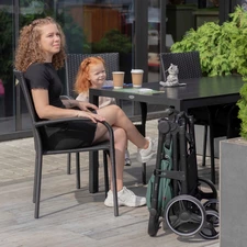 Прогулочная коляска Carrello Bravo CRL-8512PU Coffee Beige кофейно-бежевая фото 71