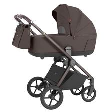 Универсальная коляска Carrello Ultra CRL-6527 Chestnut Beige темно-коричневая 2 в 1