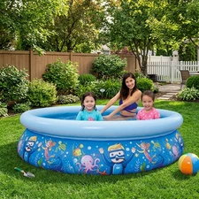 Надувной бассейн Avenli 17788 детский размер 205 х 47 см