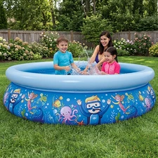 Надувной бассейн Avenli 17788 детский размер 205 х 47 см купить